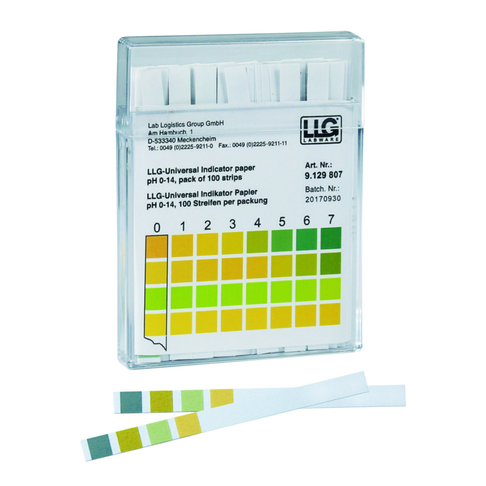 LLG-Indicator paper sticks