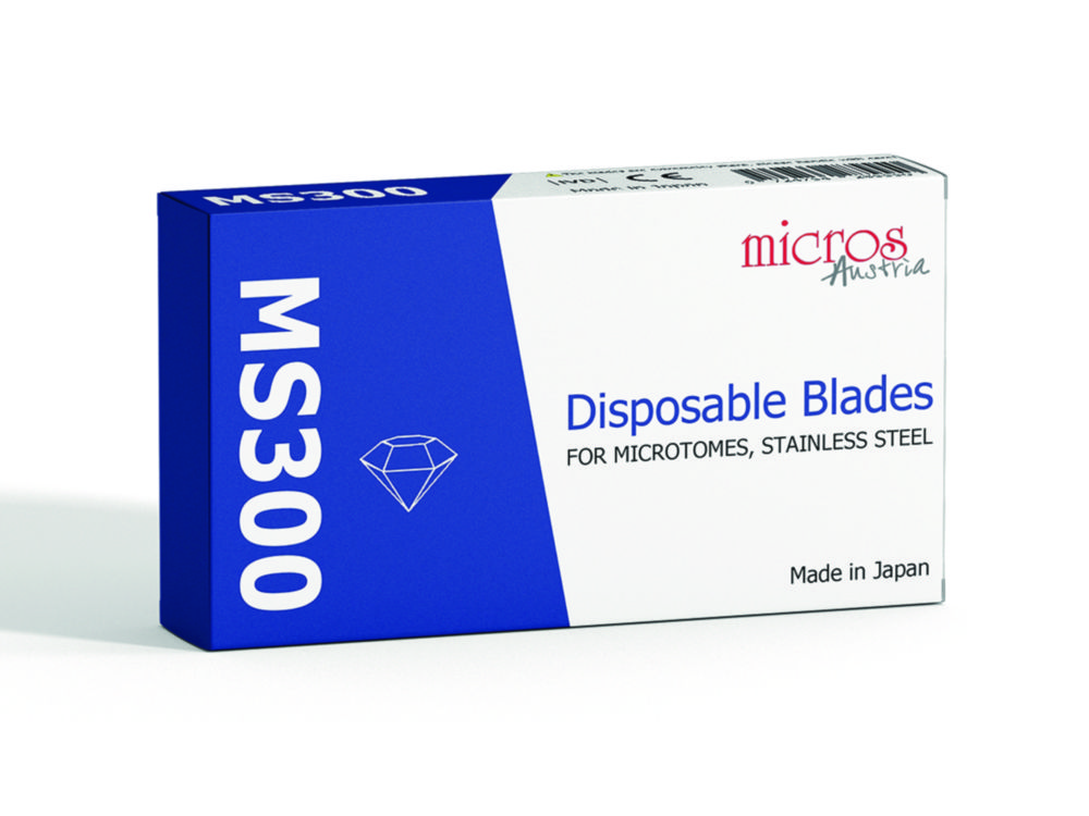 Blades for Microtoms, stainless steel