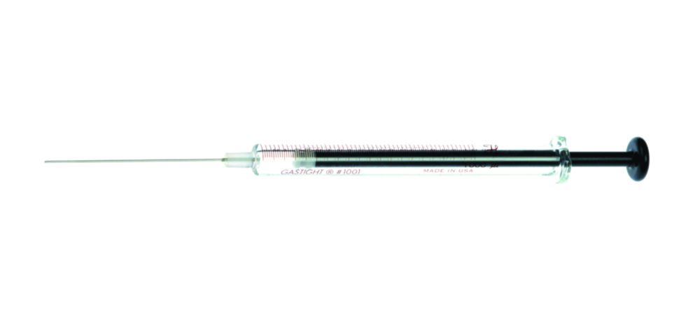 Microlitre syringes, 1000 series, with cemented needle (N)