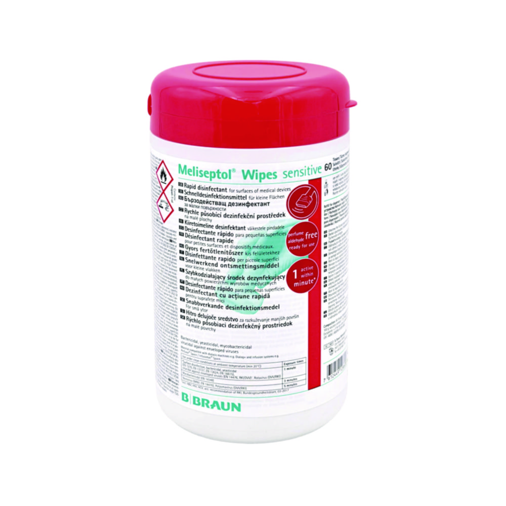 Meliseptol® Wipes sensitive, dispenser box