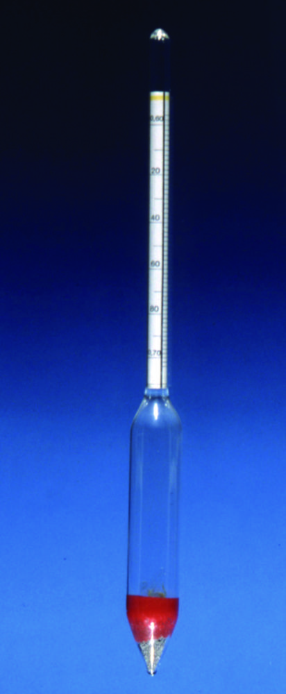 Hydrometers, density