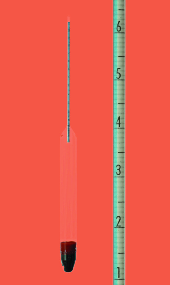 Hydrometers according to Baumé, without thermometer