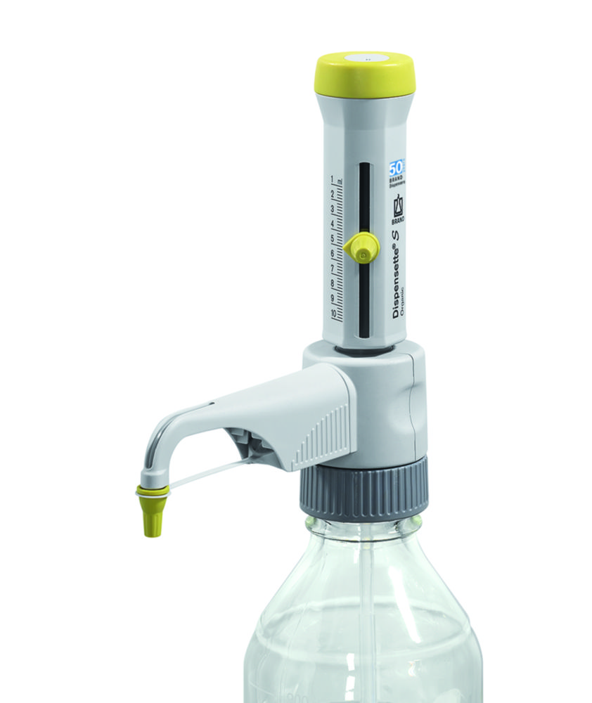 Flaschenaufsatz-Dispenser Dispensette® S Organic, Analog - Austauschaktion Alt gegen Neu!