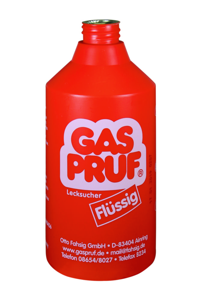 Gasprüf-Flüssigkeit, Flasche