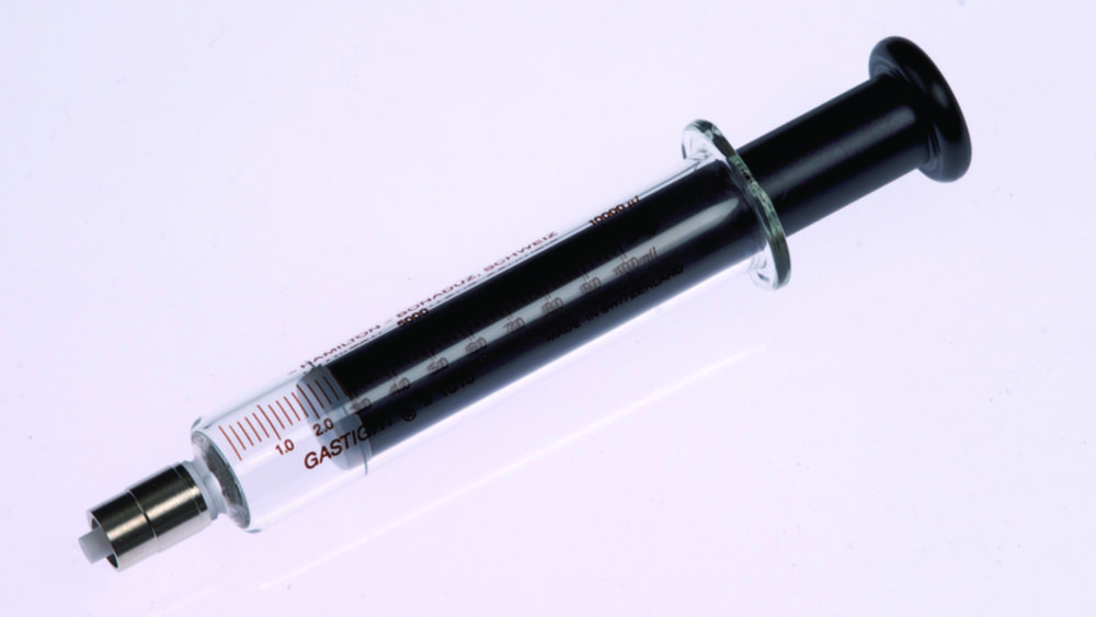 Microlitre syringes, 1000 series, with TLL/ TLLX and gas tight