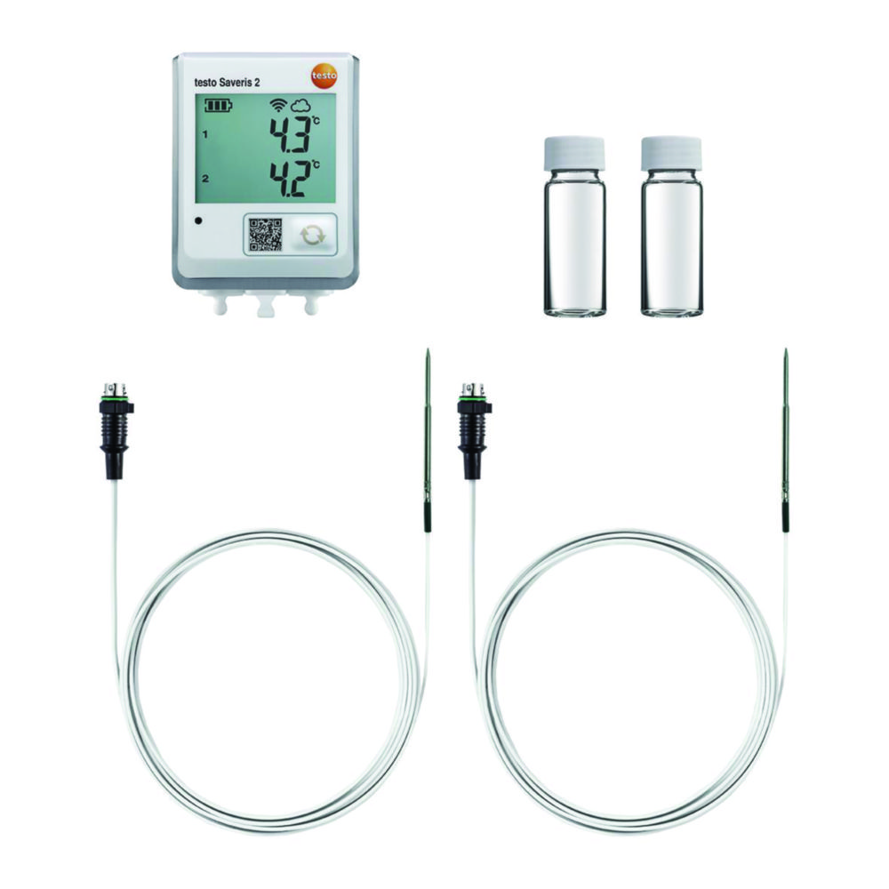 Funk-Temperaturlogger testo Saveris 2-T2 Set