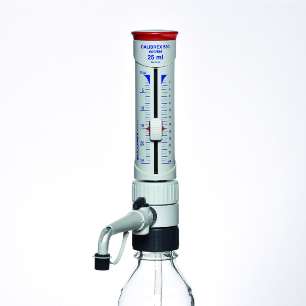 Flaschenaufsatz-Dispenser Calibrex™ solutae 530, mit Fluidkontroll-System