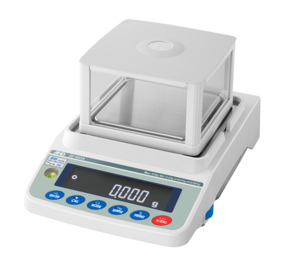 Precision balances, Apollo, GF-A, with plastic breeze break | Type: GF-603A