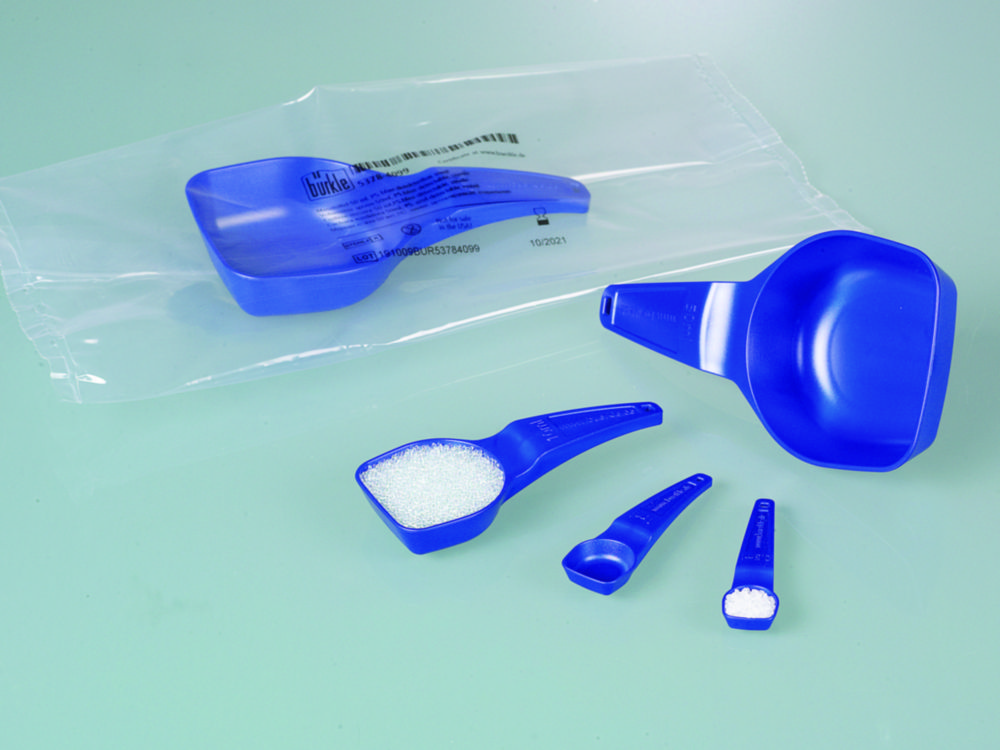 Disposable measuring spoon, PS, detectable