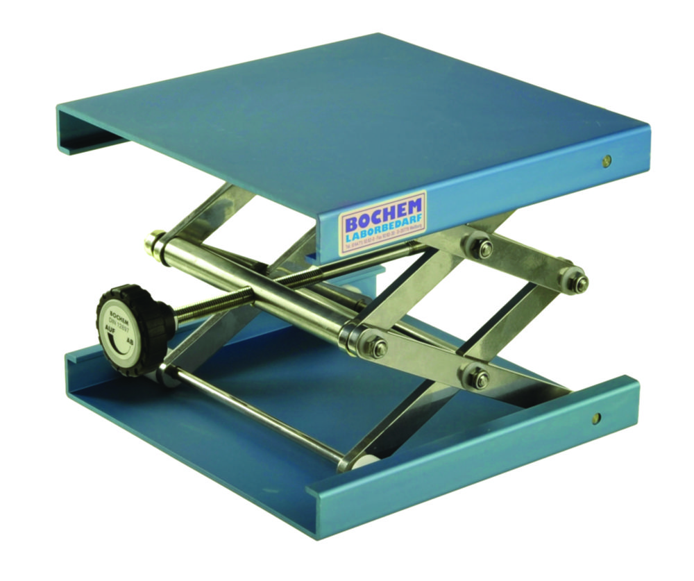 Laboratory jacks, aluminium anodized