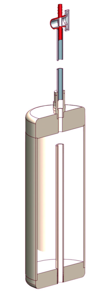 Target immersion cylinder