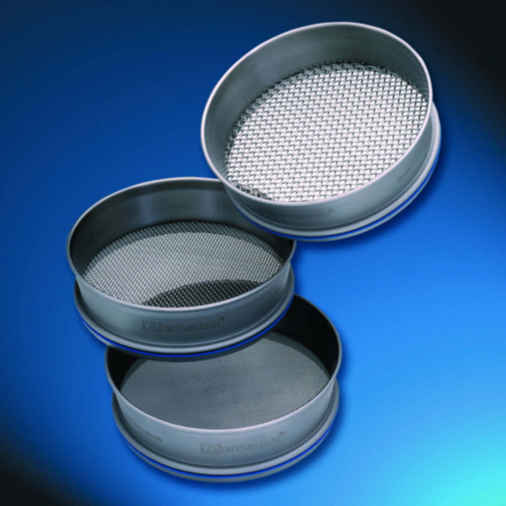 Test sieves, 203 x 50 mm