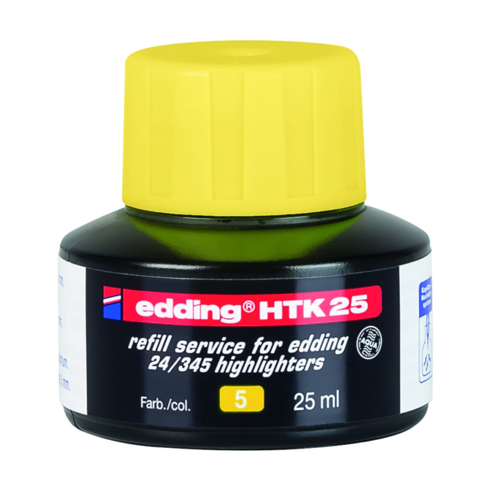 Nachfülltinte Textmarker, edding HTK 25