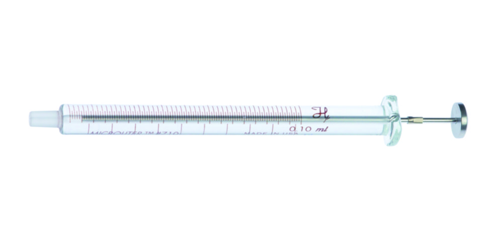 Microlitre syringes, 700 series, for removable needles (RN) or (LT)