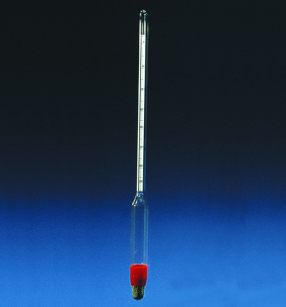 Hydrometers, lime water Ca(OH)2