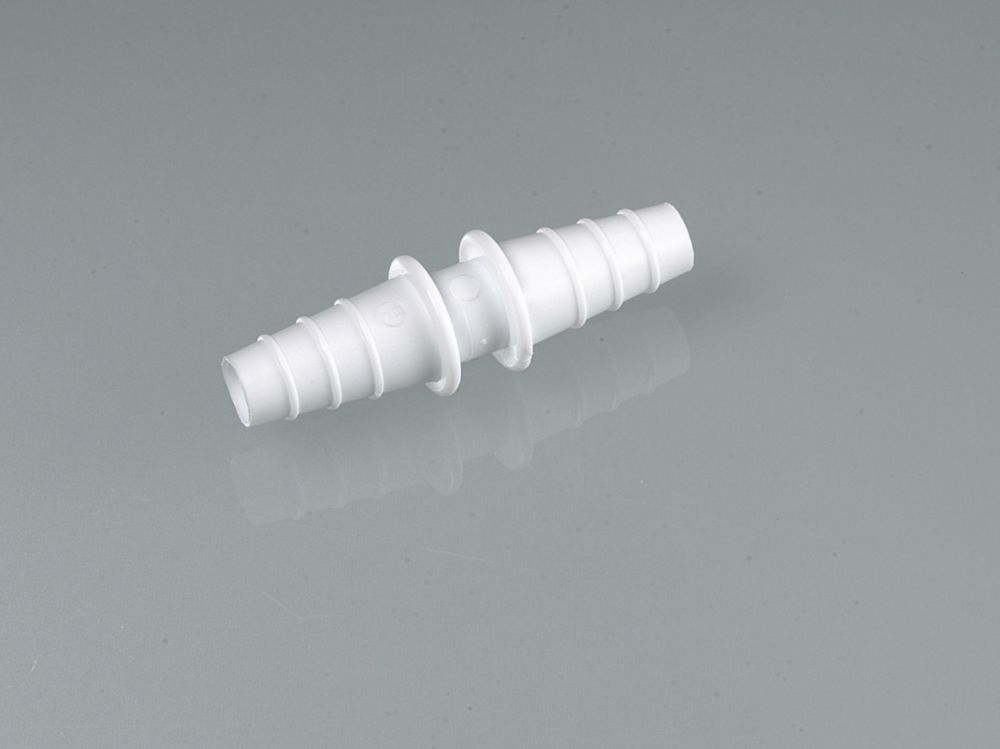 Tubing connectors, straight, PP conical nozzles