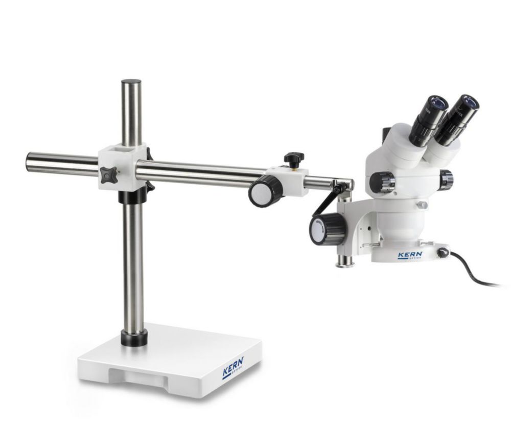 stereo microscope set OZM913 w. PREMIUM universal stand and illumination for your functional workplace