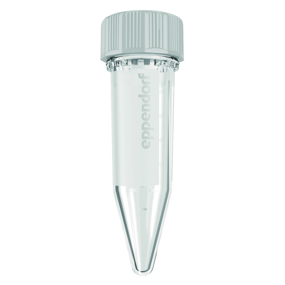 Eppendorf Tubes® 5.0 mL, PP, with screw cap, Forensic DNA Grade