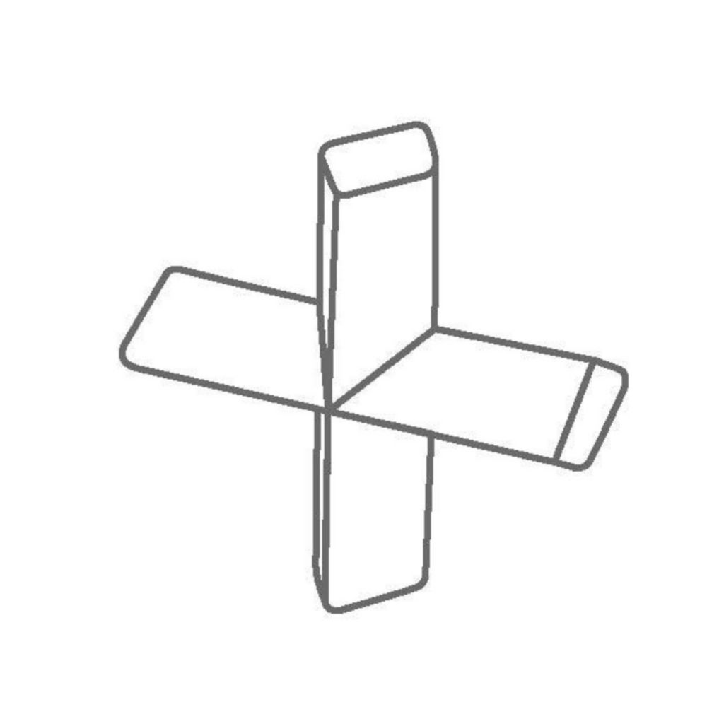 Magnetic stirring bars Ikaflon®, cross, PTFE