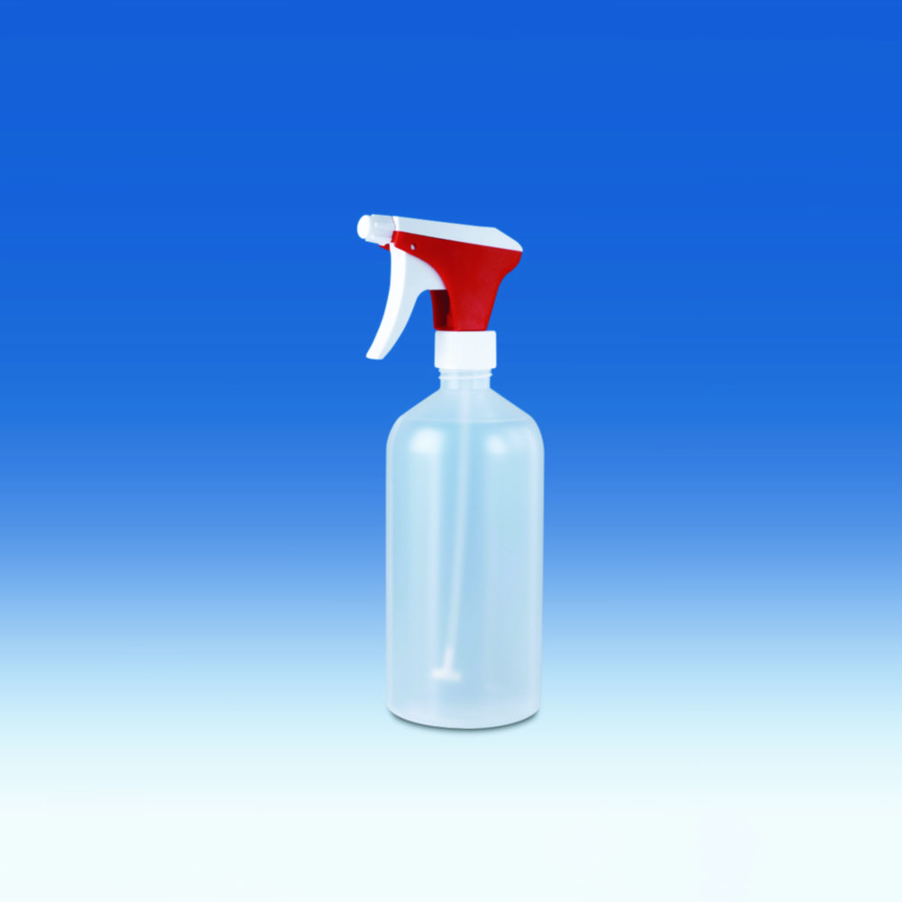 Spray bottles, PP, transparent