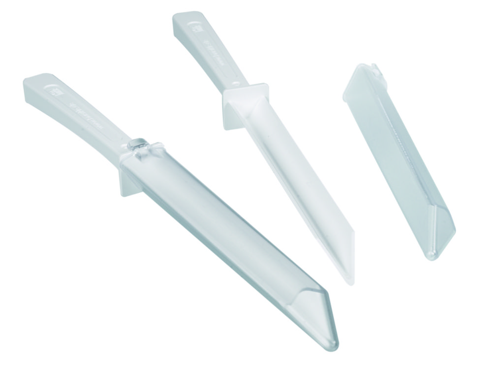 Disposable spatulas, PS, without sheath