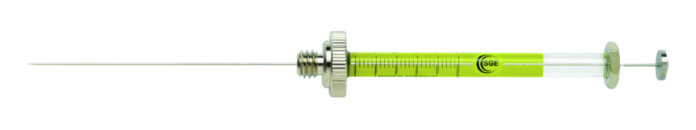 Syringes for GC autosampler from Perkin-Elmer, gastight