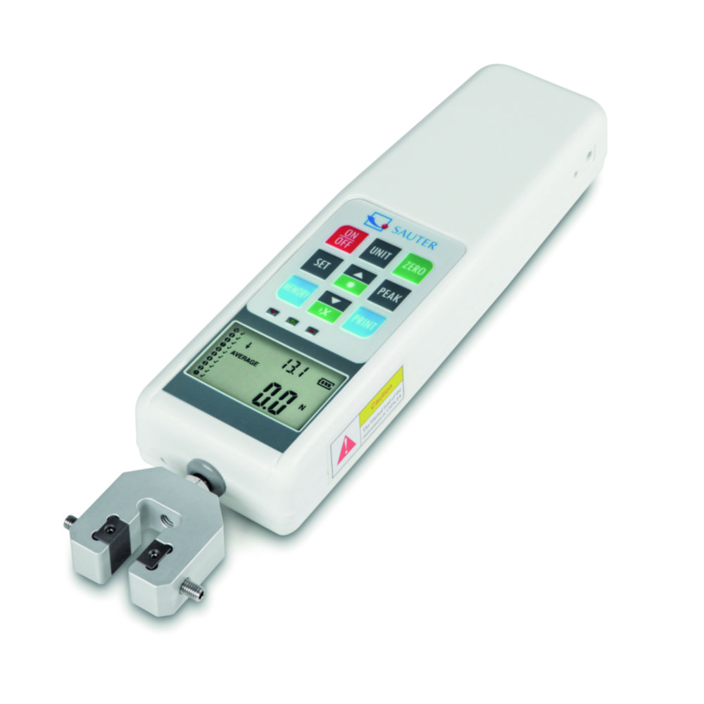 Digital force gauge FH-S with screw-in tension clamp