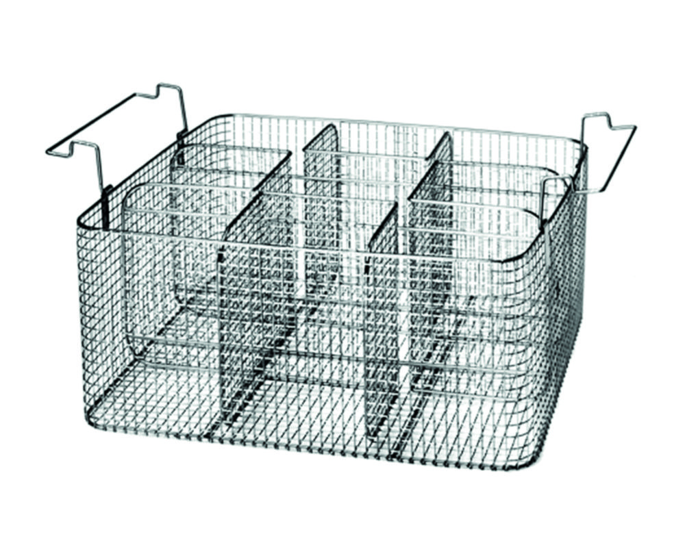 Einhängekörbe mit Unterteilungen für Ultraschall-Bäder SONOREX