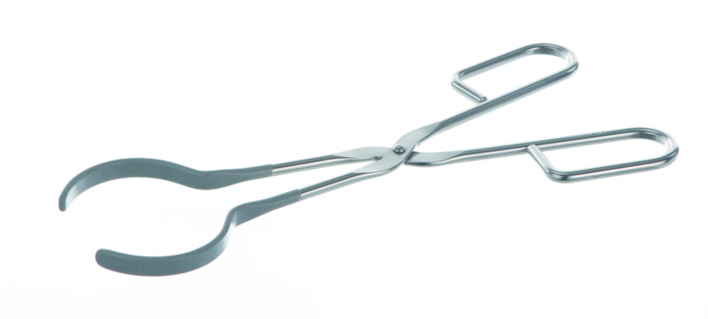 Flask tongs, 18/10 steel