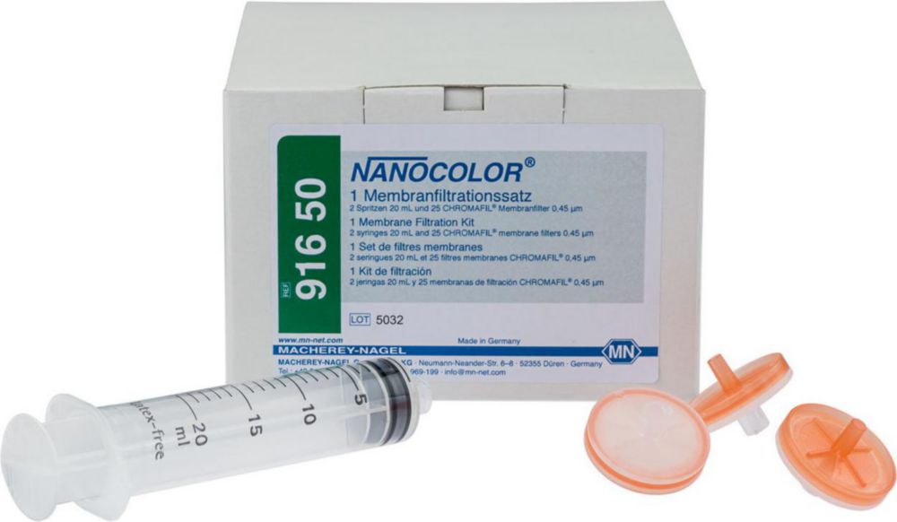Zubehör NANOCOLOR®, Membranfiltration