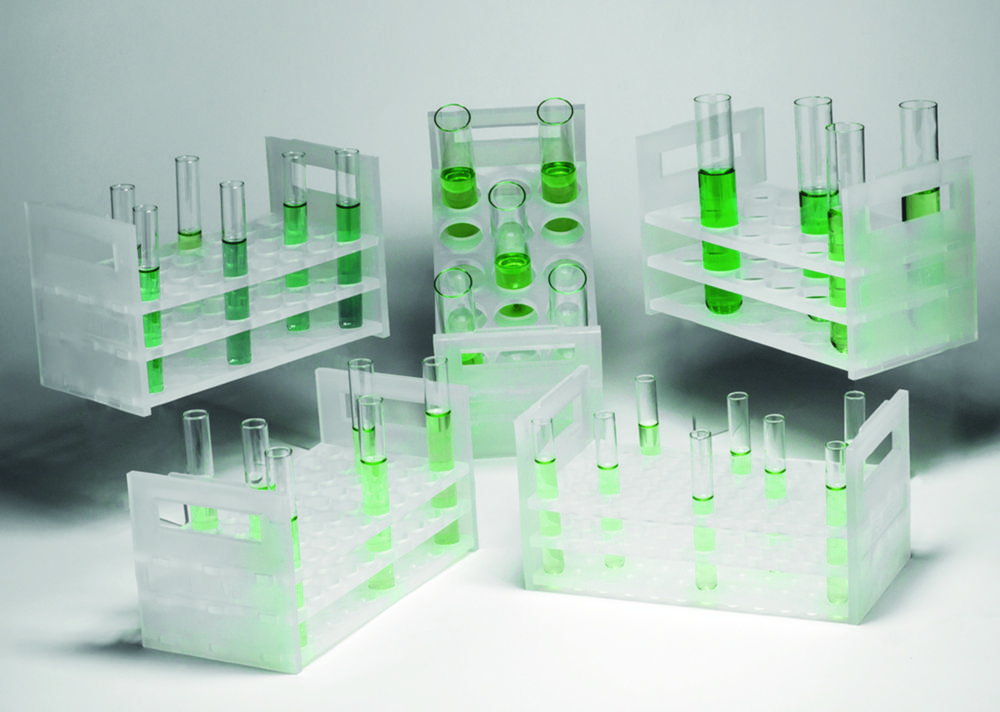 Test tube racks, PP