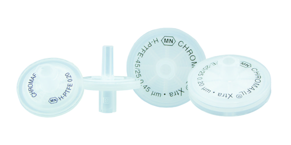 Syringe filter CHROMAFIL®, Hydrophilized Polytetrafluoroethylene (H-PTFE)