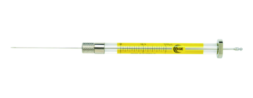 Syringes for GC autosampler from Agilent