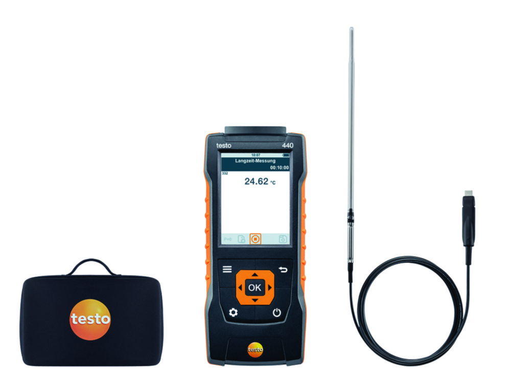 Thermometer testo 440 Laboratory kit