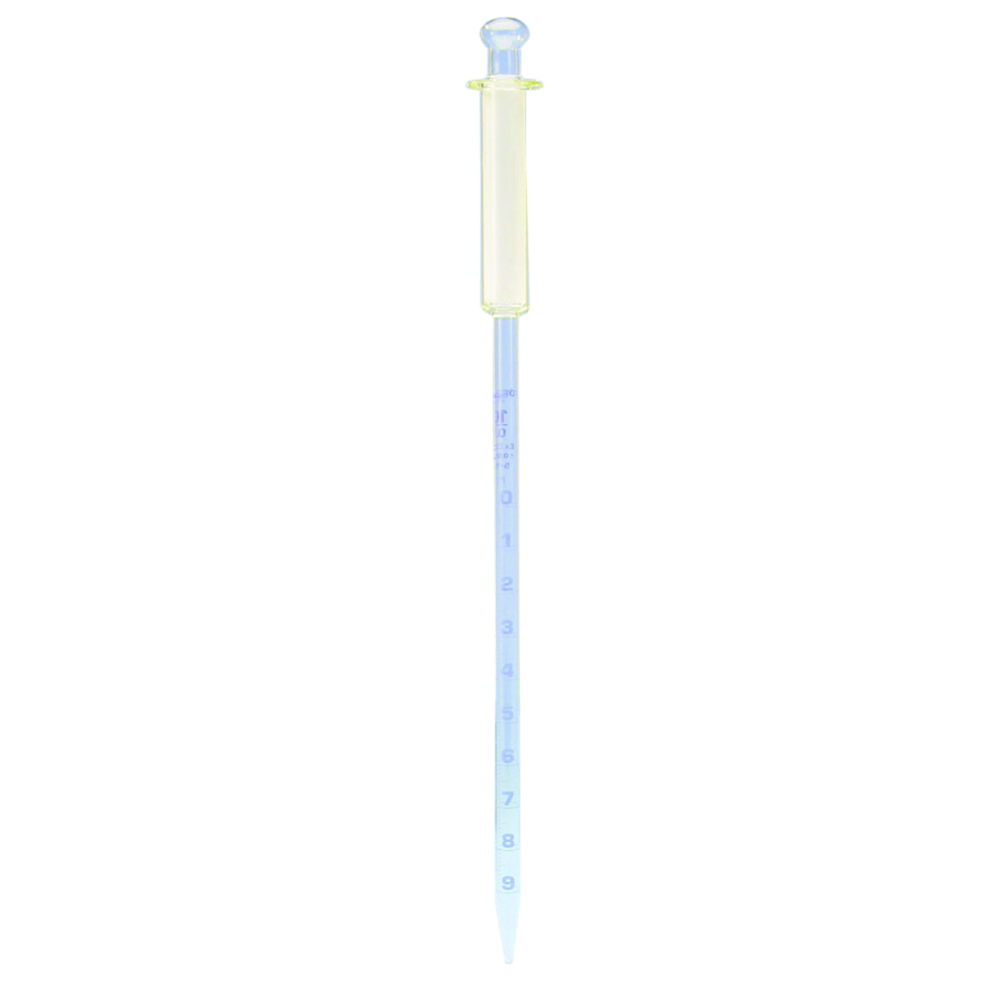 Graduated pipettes FORTUNA®, with suction piston, AR-Glass, similar to class A