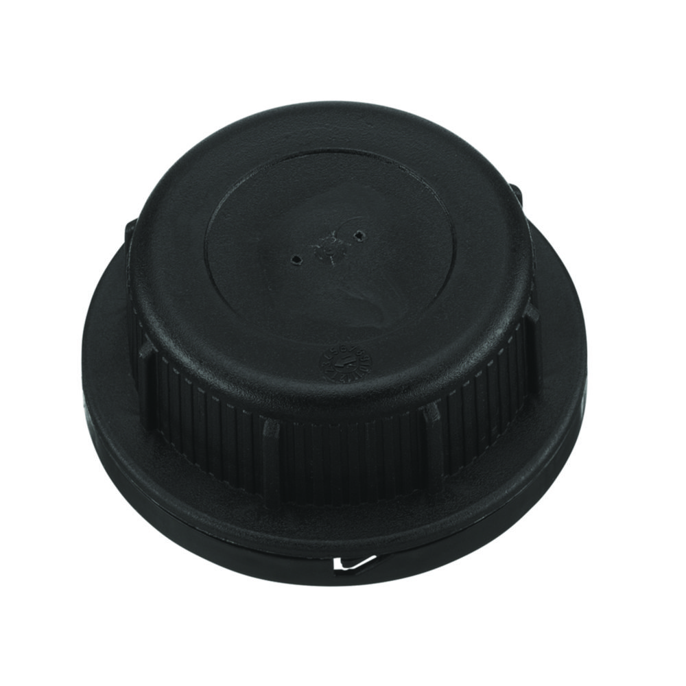 Screw caps, HDPE, with venting system