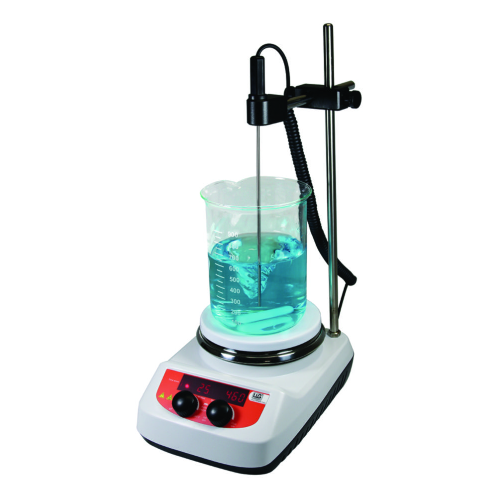 Magnetic stirrer with heating LLG-uniSTIRRER 3 pro, complete set