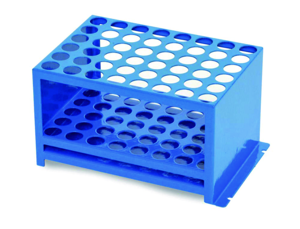 Tube racks, half size, stationary