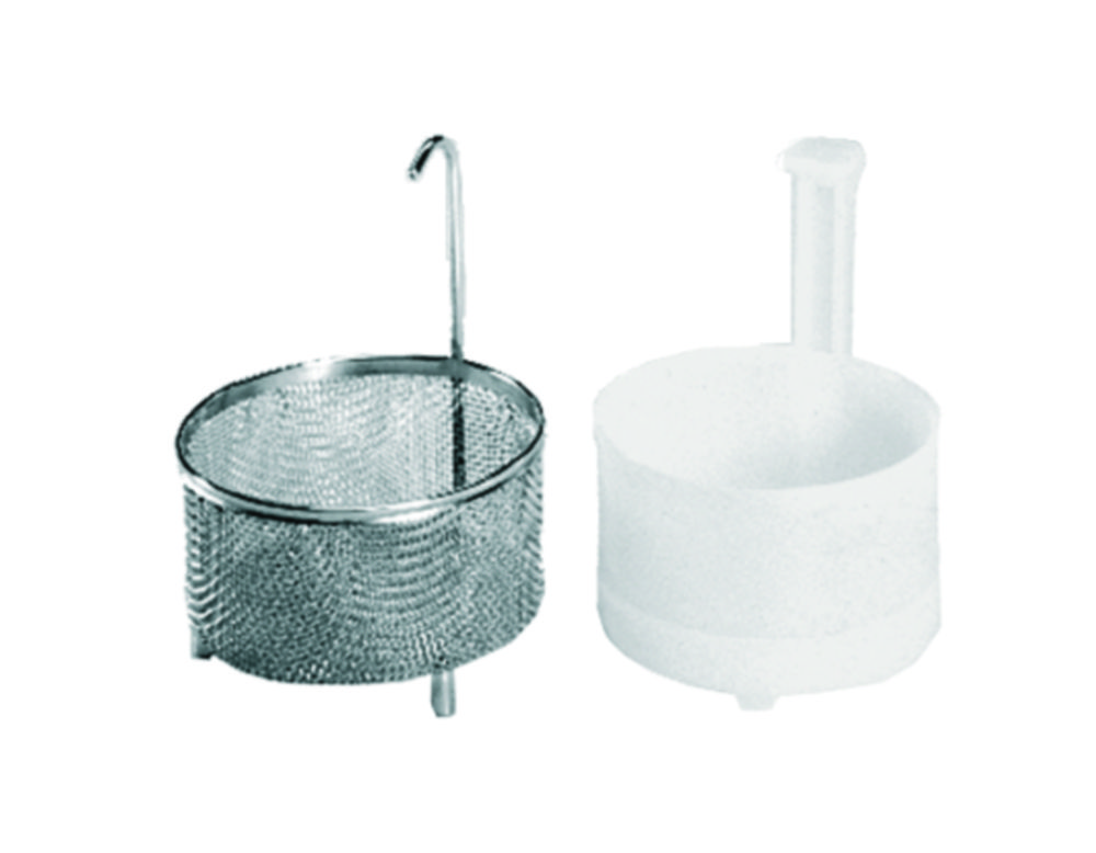 Inset baskets for SONOREX insert beakers